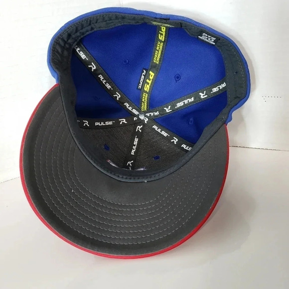 Richardson,Pulse PTS Texas Rangers Mens Red/Blue Fitted Ball Cap,LG/XL. - Picture 4 of 9
